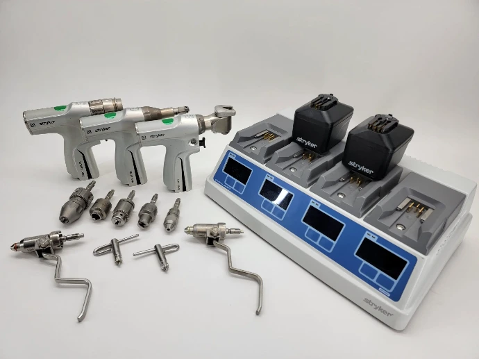 Stryker surgical devices power tools and medical supplies distributed by Amalgam Med