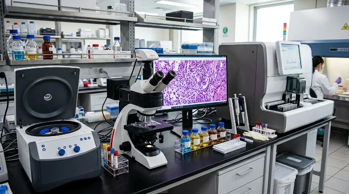 Laboratory & Pathology Equipment | Amalgam Med Laboratory centrifuges, microscopes, analyzers, and lab reagents from Amalgam Med